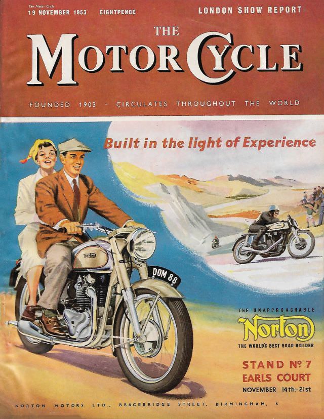 The Motor Cycle magazine, November 19, 1953