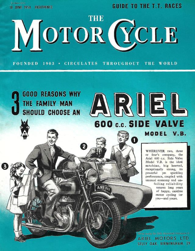 The Motor Cycle magazine, June 10, 1954