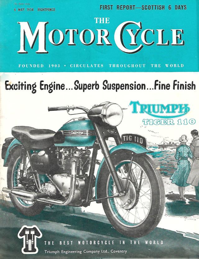 The Motor Cycle magazine, May 6, 1954
