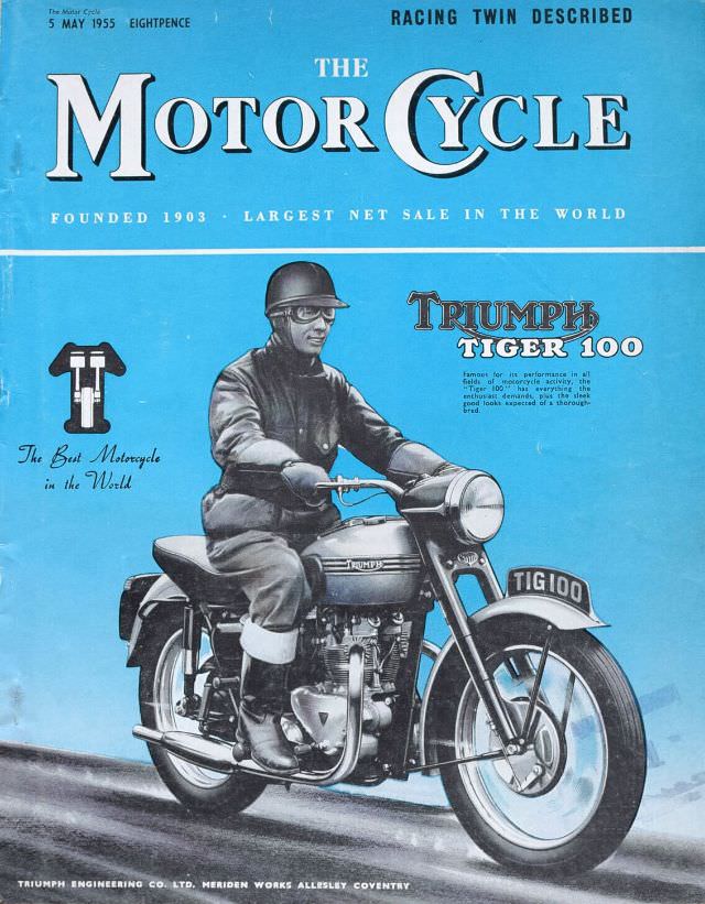 The Motor Cycle magazine, May 5, 1955