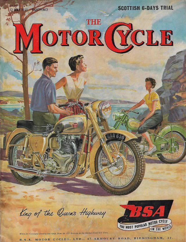 The Motor Cycle magazine, May 12, 1955