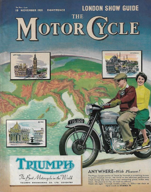 The Motor Cycle magazine, November 10, 1955