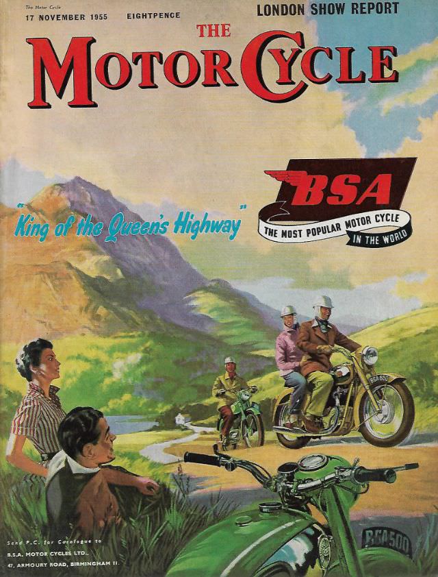 The Motor Cycle magazine, November 17, 1955