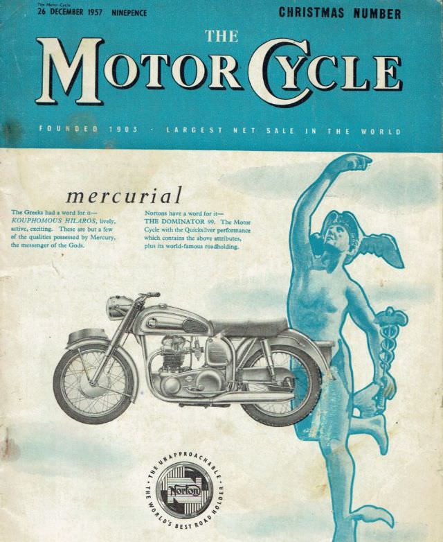 The Motor Cycle magazine, December 26, 1957
