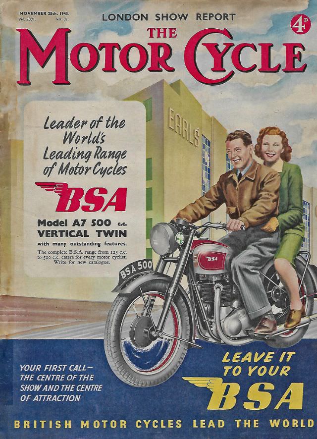 The Motor Cycle magazine, November 25, 1948