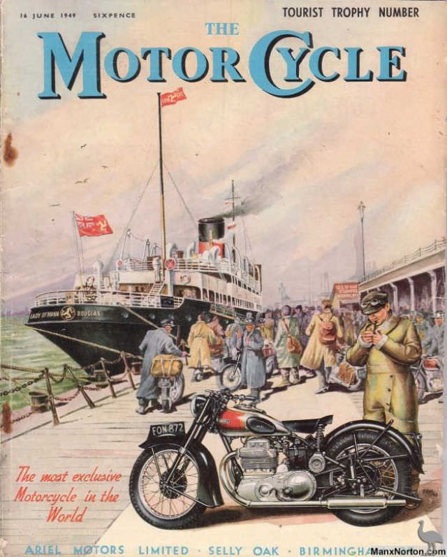The Motor Cycle magazine, June 16, 1949