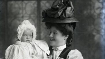 Edwardian Mothers with Babies