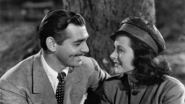 Hedy Lamarr and Clark Gable Comrade X