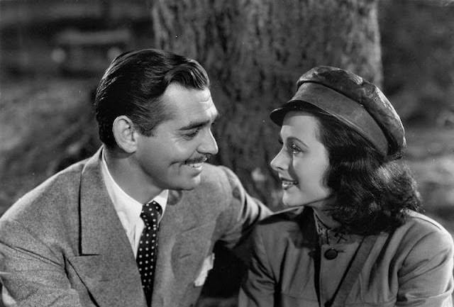 Hedy Lamarr and Clark Gable Comrade X