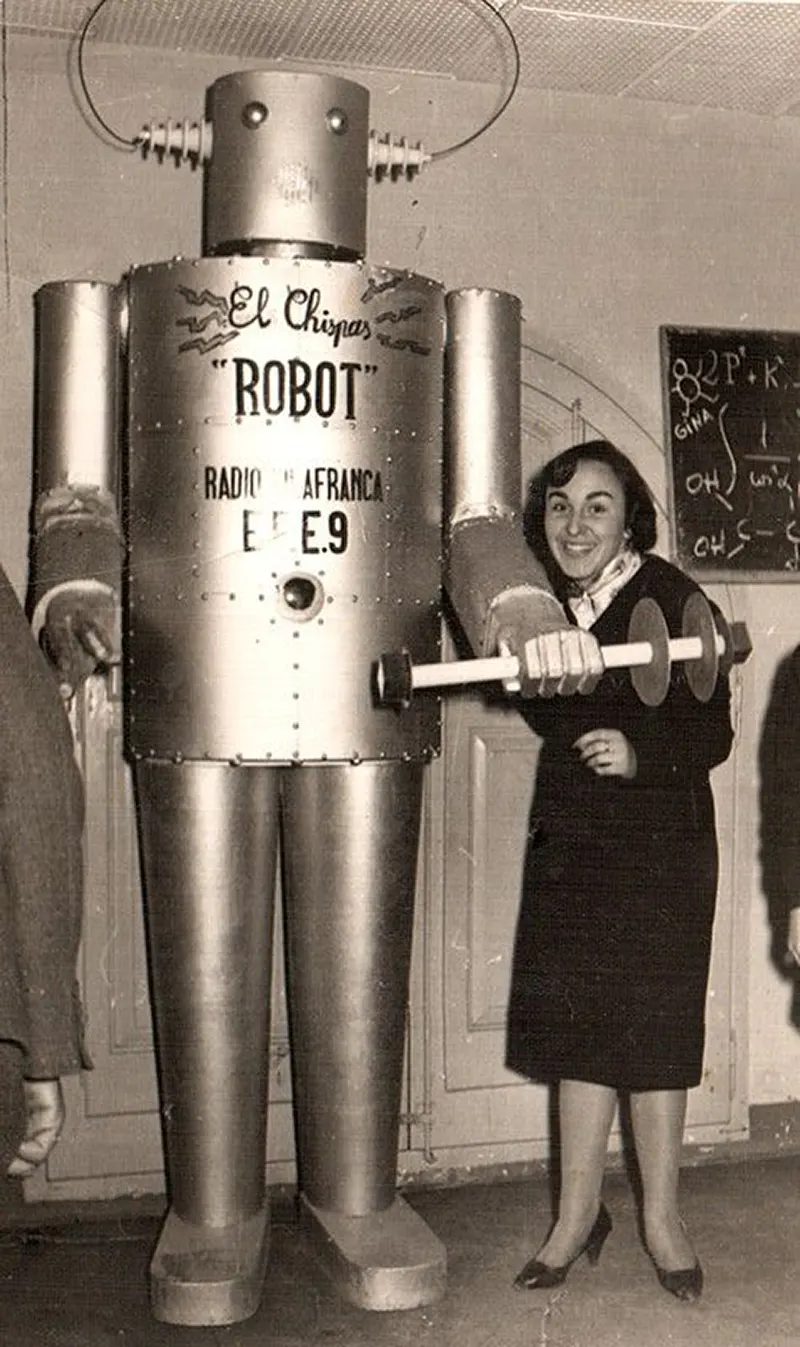 El Chispas Robot, Spain, 1953