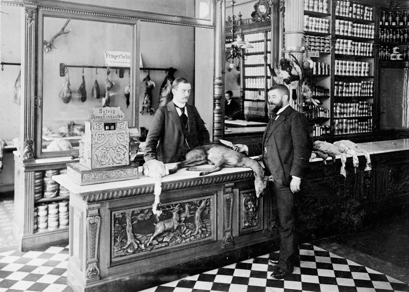 C. Petznick Game Store, Berlin, Germany, 1900s