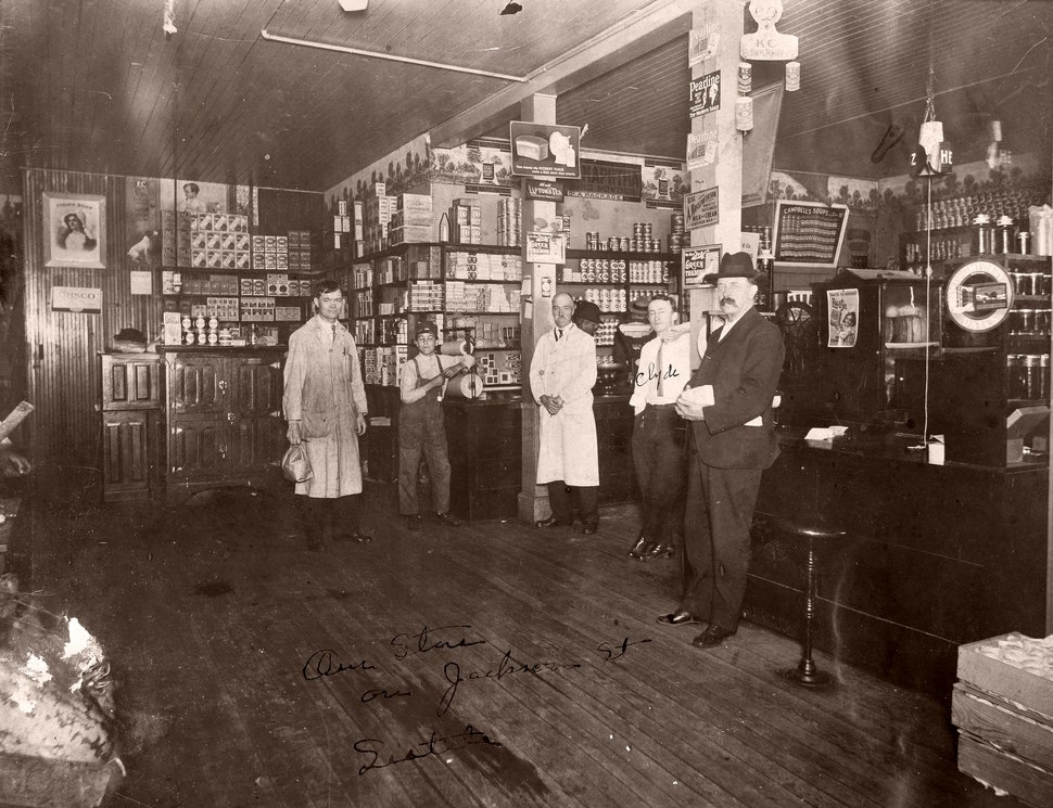 Clyde Meredith’s store in Seattle, Washington