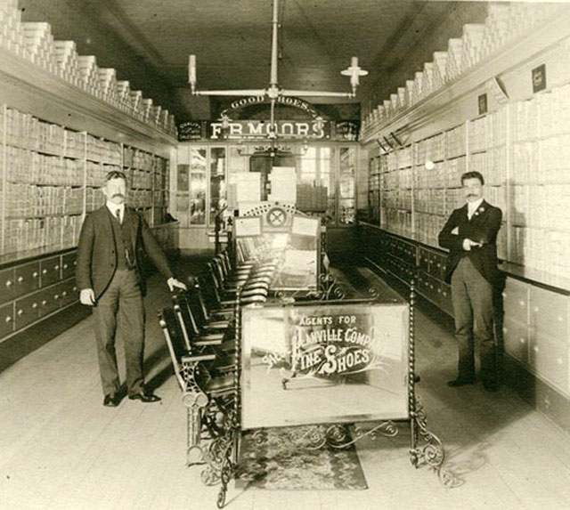 F.B. Moors shoe store in Marysville, CA