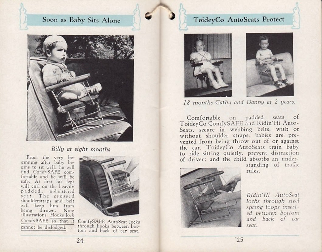 Bunny Bear Booster Seat (1933)