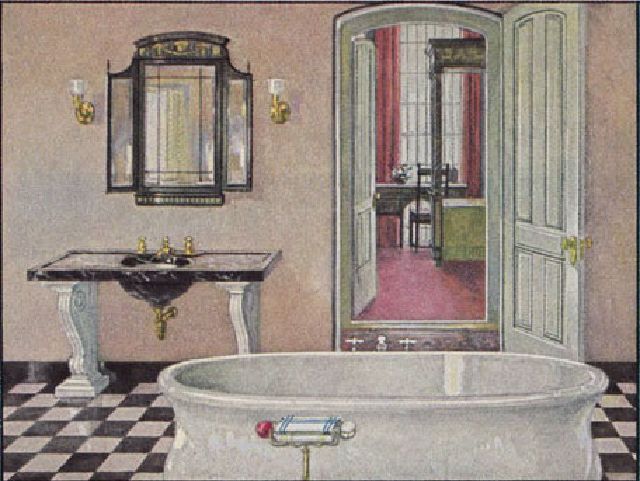 What Bathrooms Looked Like in the 1920s