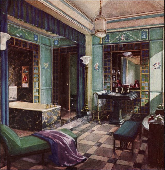 What Bathrooms Looked Like in the 1920s