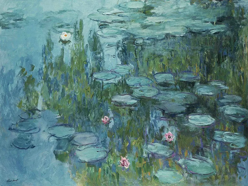 Water Lilies, c. 1915, Neue Pinakothek, Munich.