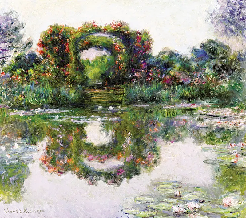 Flowering Arches, Giverny, 1913, Phoenix Art Museum.