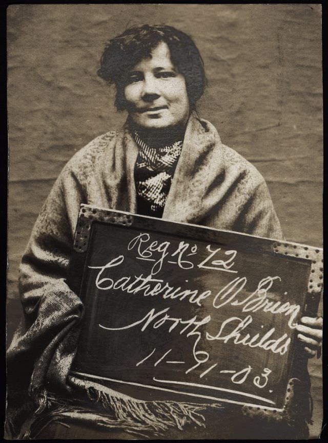 Catherine O Brien arrested on 11th November 1903.