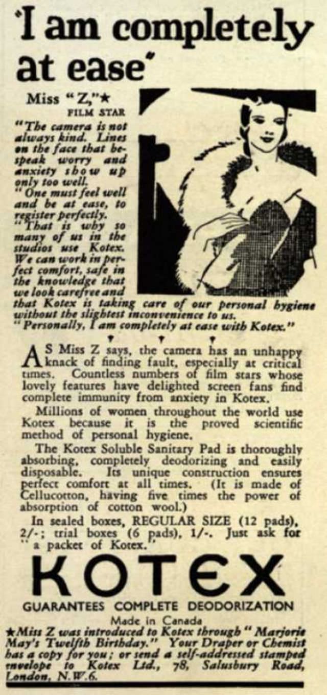 The Hilarious and Eye-Opening World of Early 20th-Century Feminine Hygiene Ads