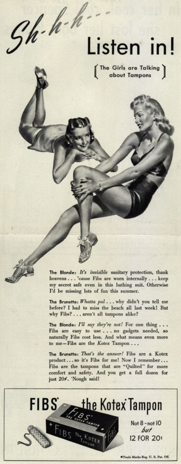 The Hilarious and Eye-Opening World of Early 20th-Century Feminine Hygiene Ads