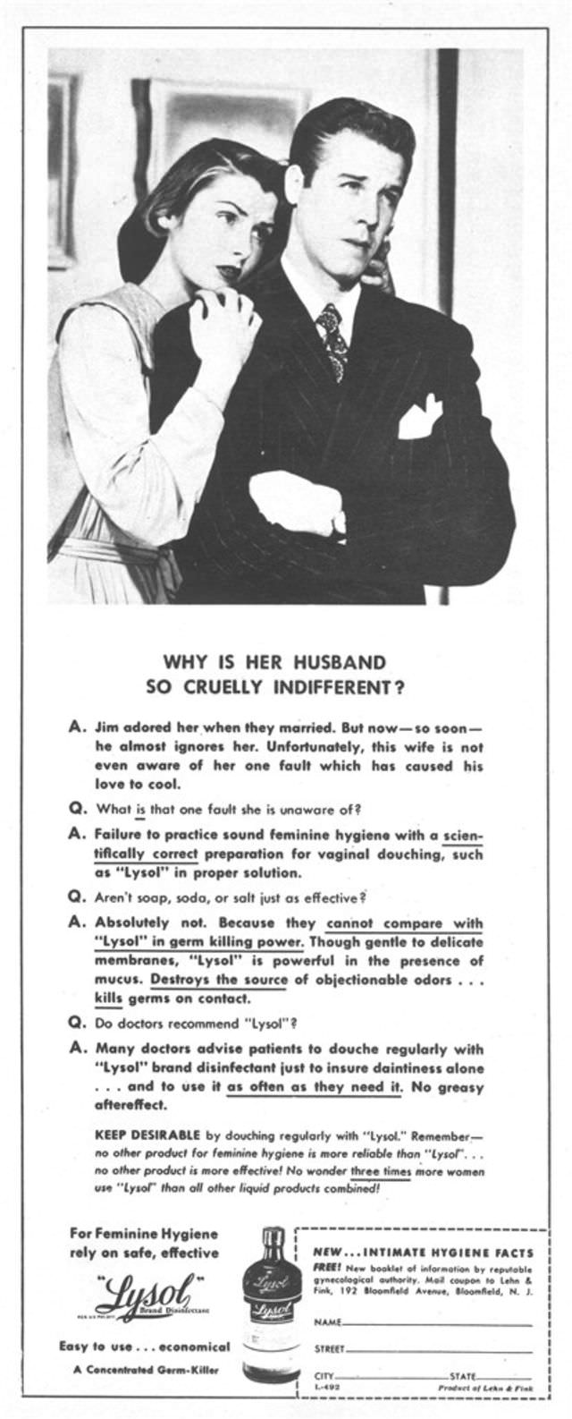 The Hilarious and Eye-Opening World of Early 20th-Century Feminine Hygiene Ads