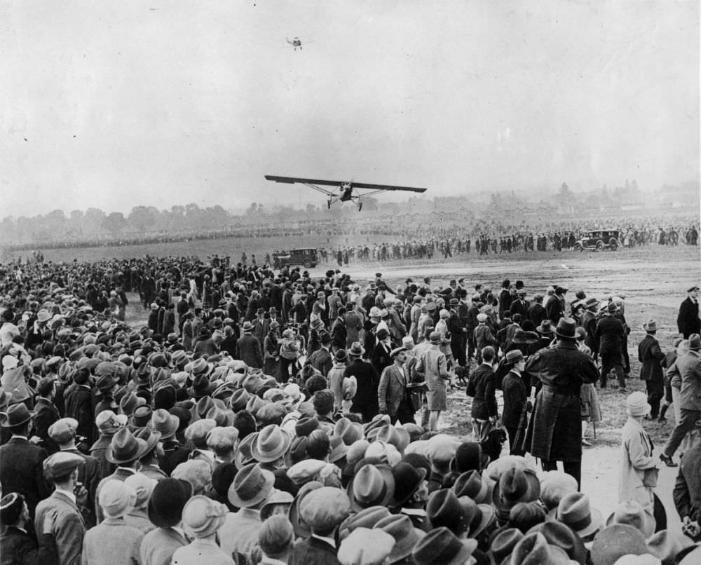 Charles Lindbergh's Aerial Triumph in the World’s First Solo Nonstop Transatlantic Flight