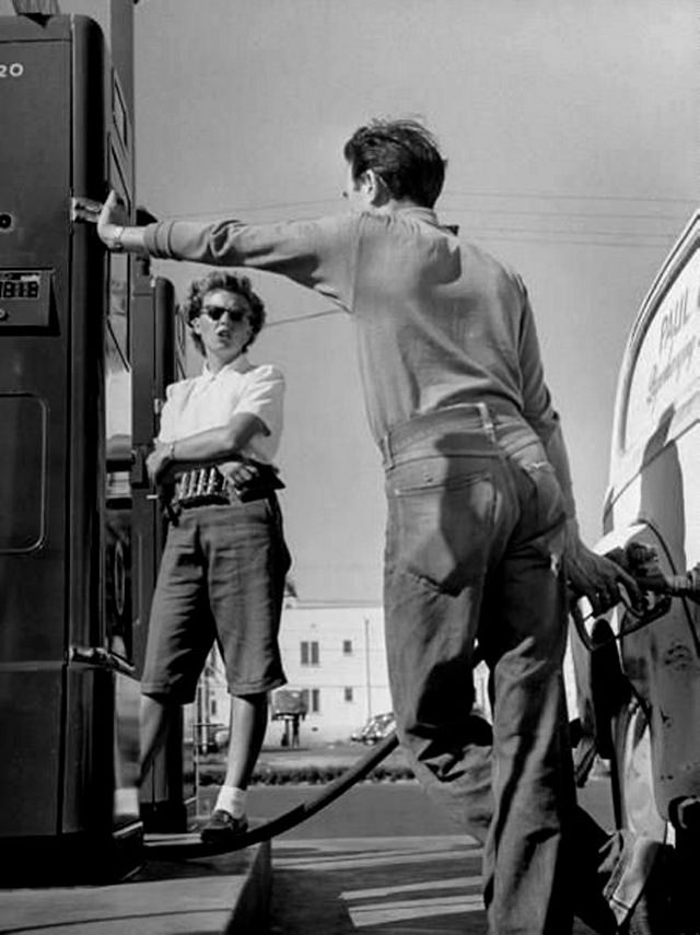 What Gas Stations Looked Like Through the Lens of the Past Century