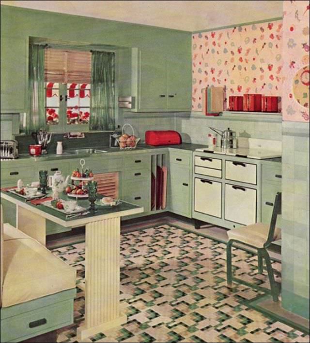 Armstrong kitchen design, 1935