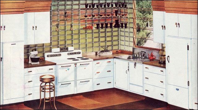 Westinghouse kitchen design, 1936