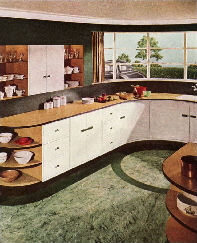 Sealex modern kitchen, 1937
