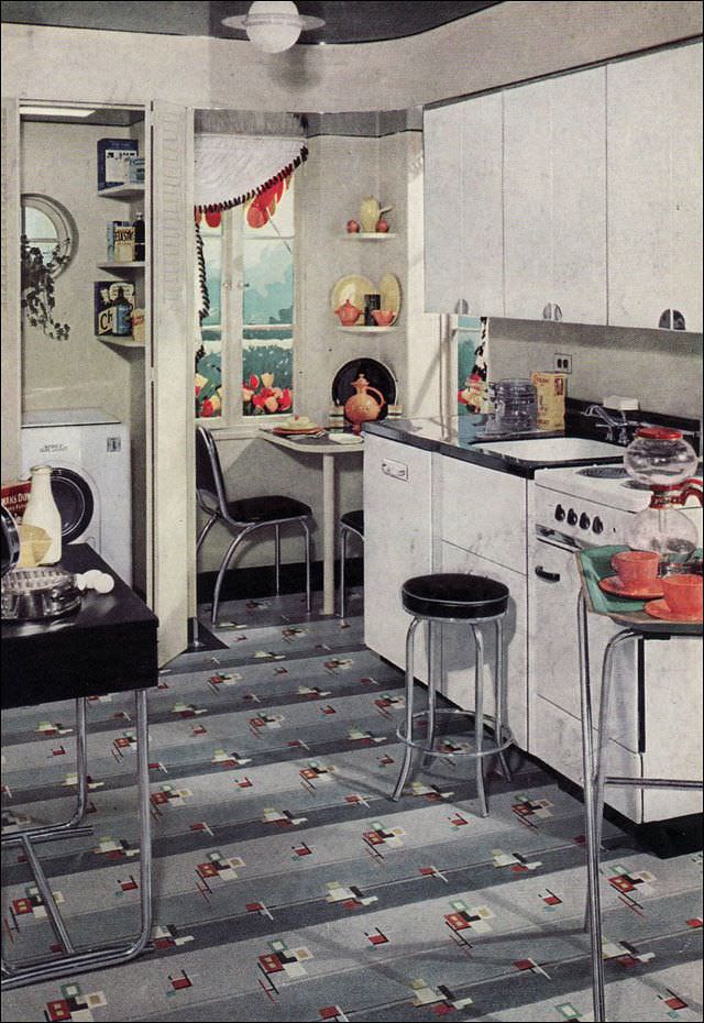 Armstrong kitchen design, 1938