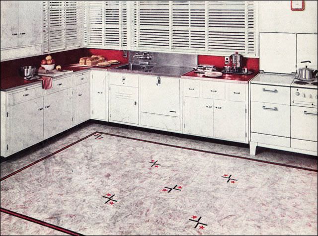 Pabco kitchen design, 1939