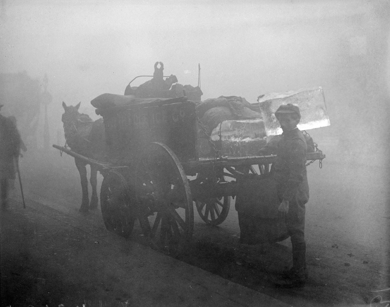 Iceman in London Fog, 1919