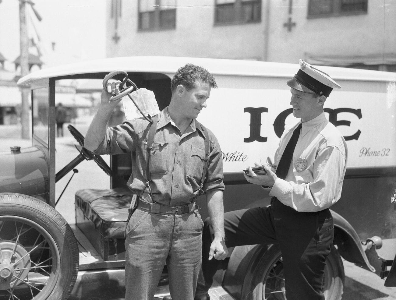 Garland Matthews and Gordon Clark, Summer Jobs, 1950s