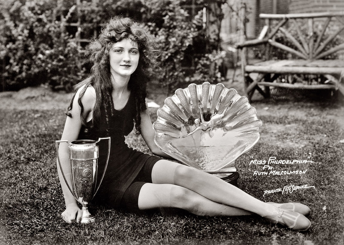 Portrait of Ruth Malcomson, Miss America 1924