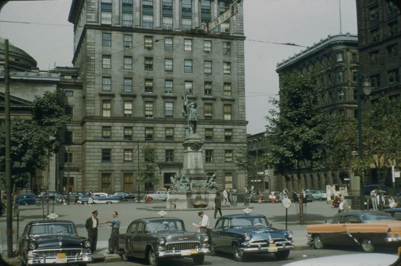 Montreal street scene.