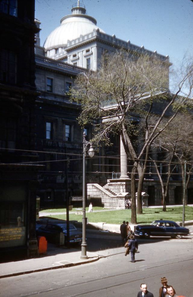 The Montreal courthouse.