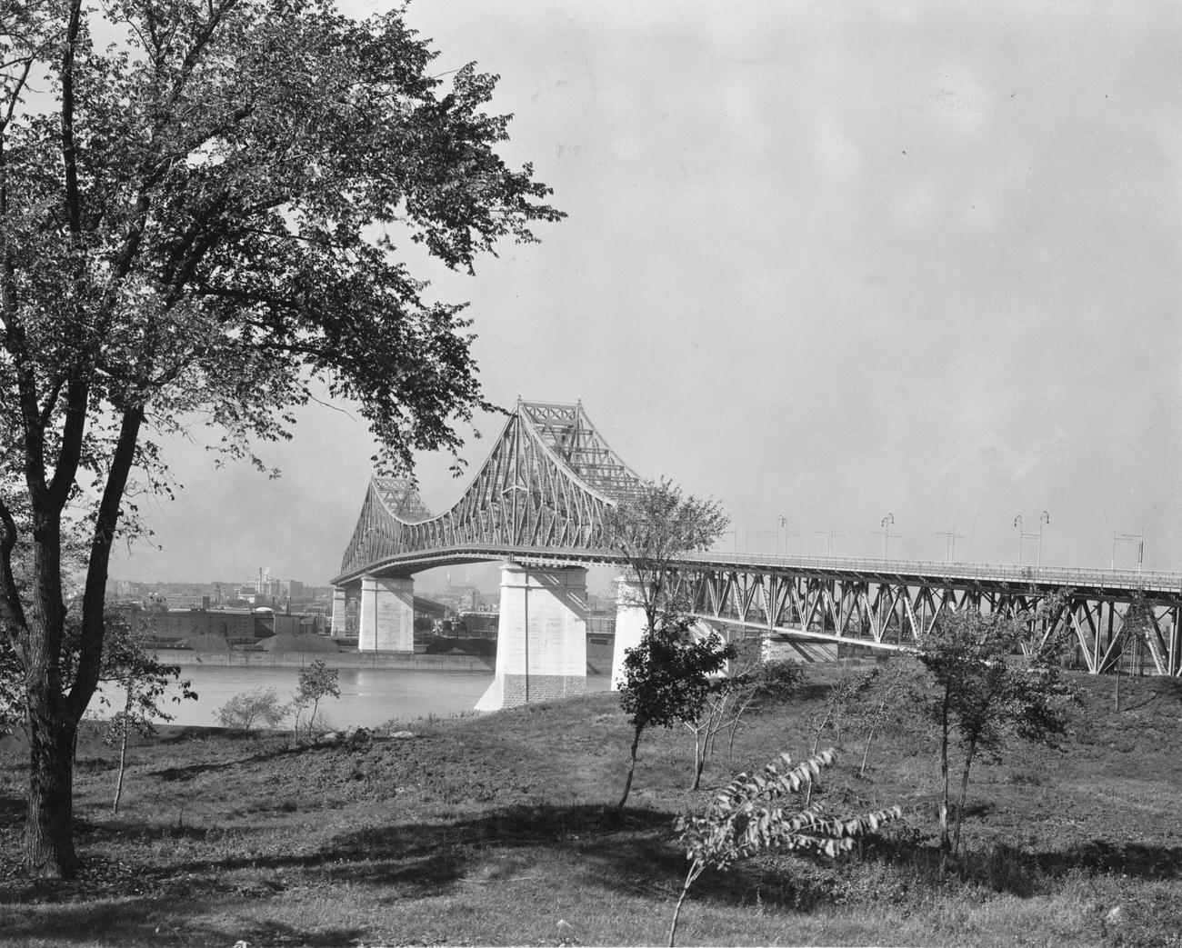 Jacques Cartier Bridge, Montreal, 1951