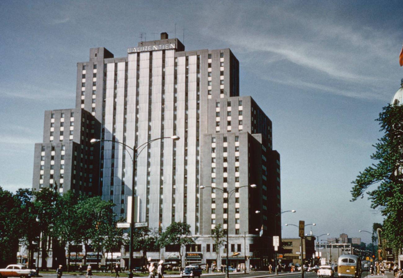 Laurentian Hotel, Dorchester Street, Montreal, 1950