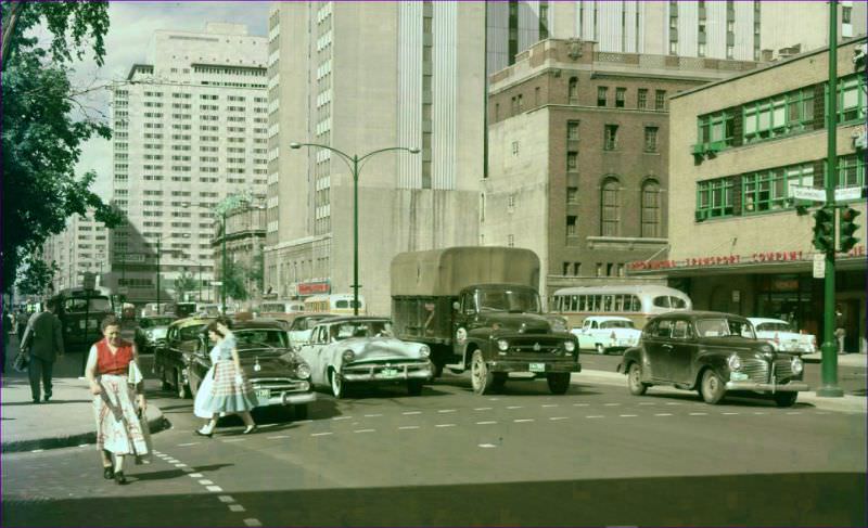 Dorchester Blvd and Drummond Street.