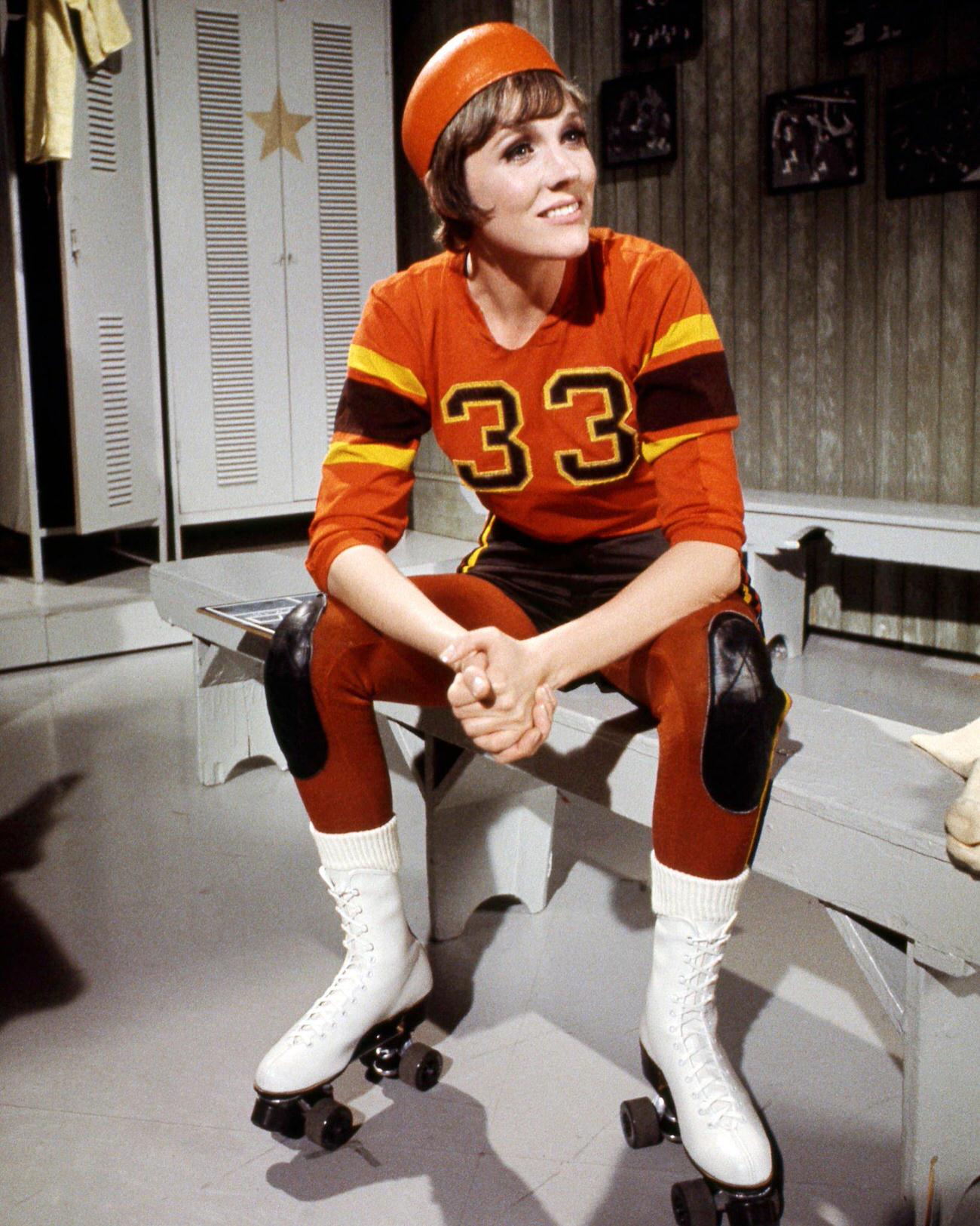 Julie Andrews in Roller Derby Gear on The Julie Andrews Hour, 1972