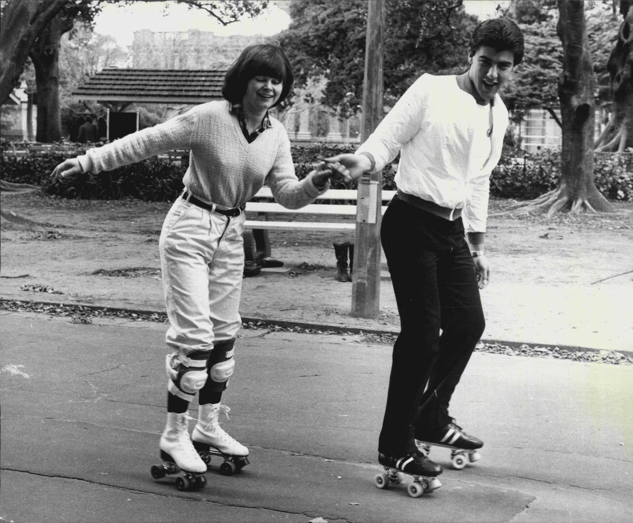 Roller Skating in Hyde Park: Beginner Pitfalls Explored, 1980