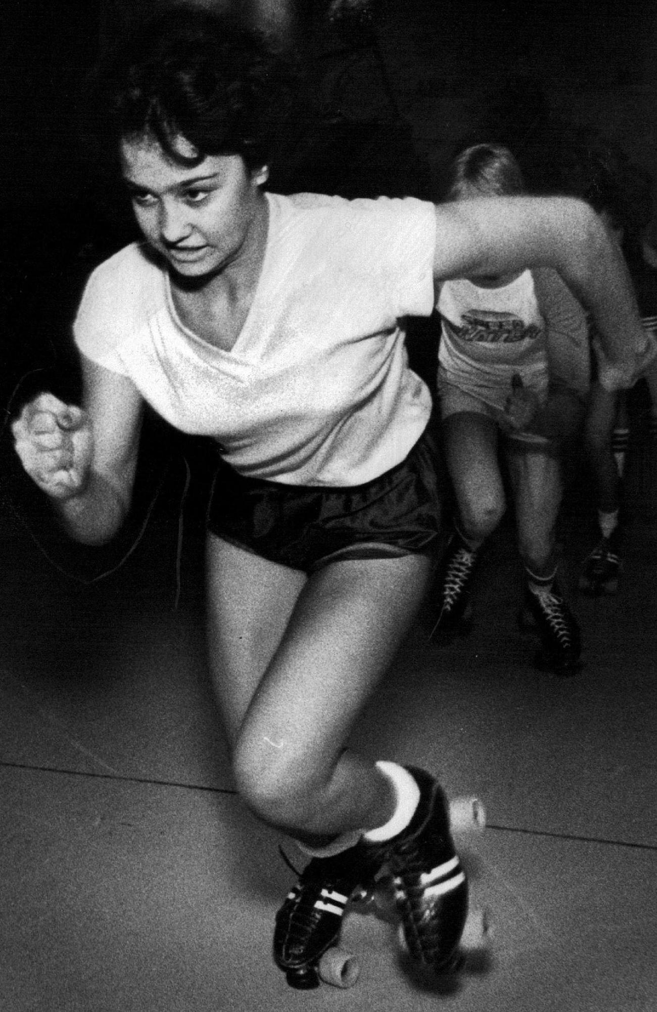 Competitive Roller Skating in Commerce City, 1981