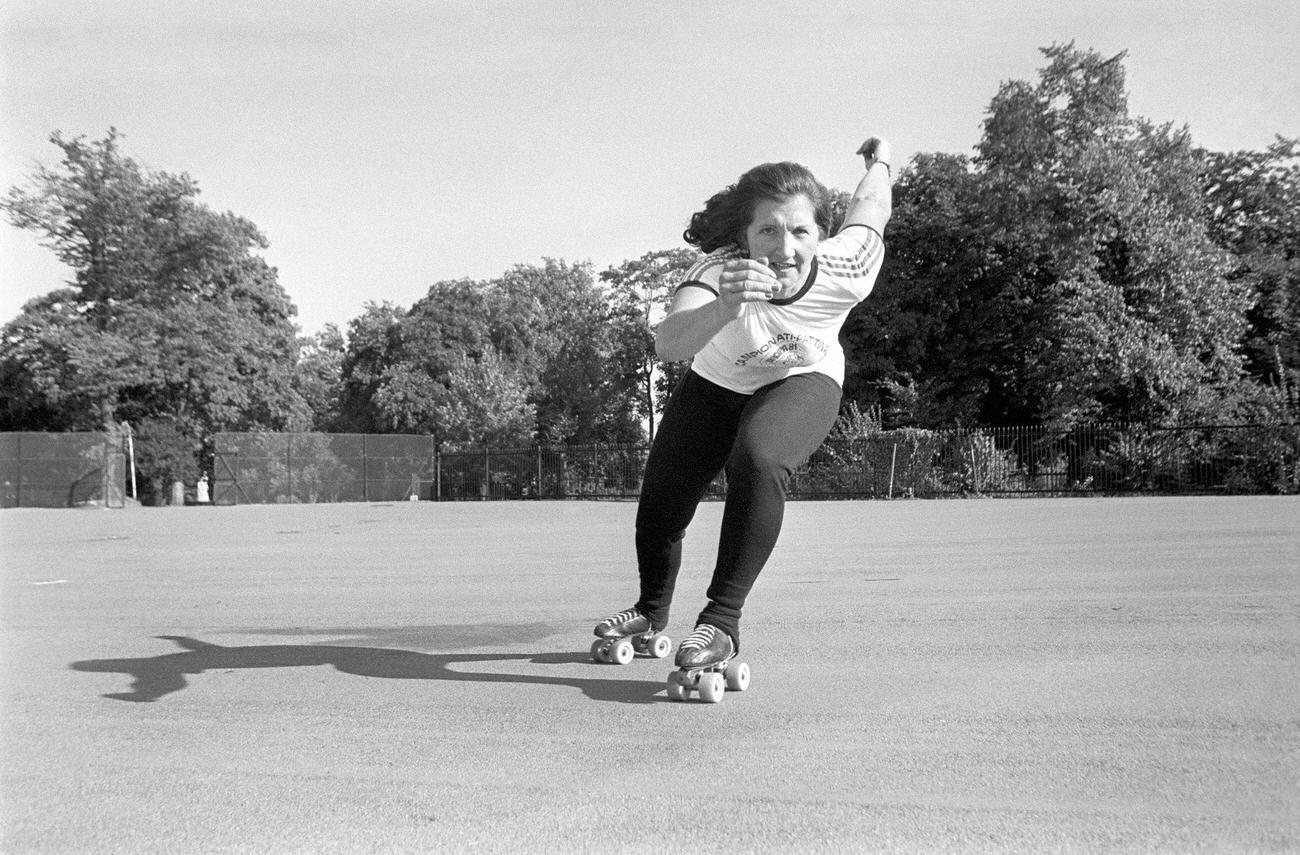 Chloe Ronaldson, Britain's 1/4 Mile Sprint Champion, 1982