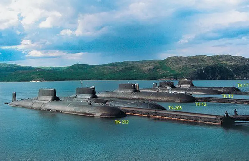 Project 941 Akula: The Majestic Typhoon Submarines from the Cold War era