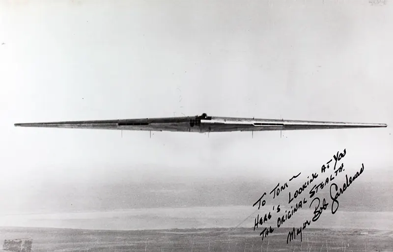 A Northrop YB-49 in flight.