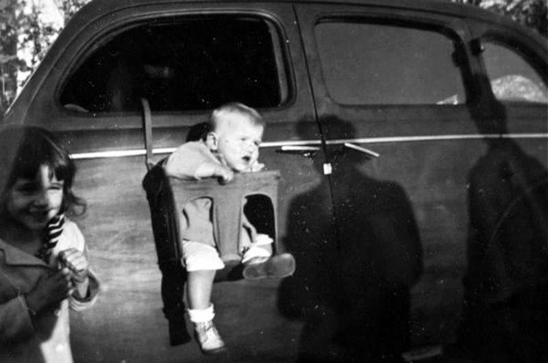 Baby Car seats from the past