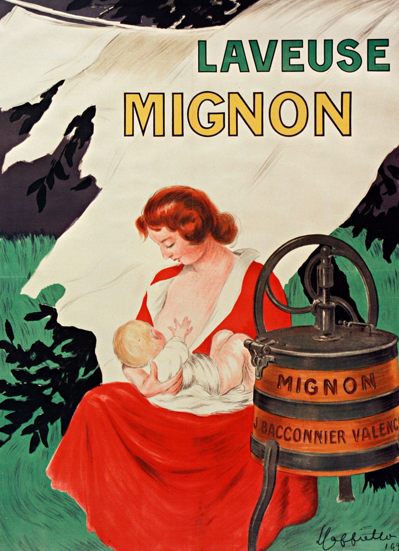 Laveuse Mignon advertisement, 1921.