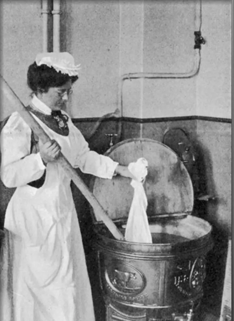 A Photographic Journey Through the Early Days of Washing Machines, 1880s-1950s